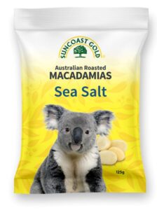Roasted Macadamias with Sea Salt 125 g