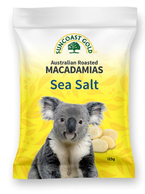 Roasted Macadamias with Sea Salt