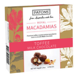 Royals - Milk Chocolate Toffee Macadamia box