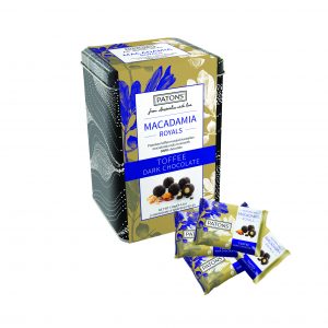 Royals Tin Macadamia Dark Chocolate