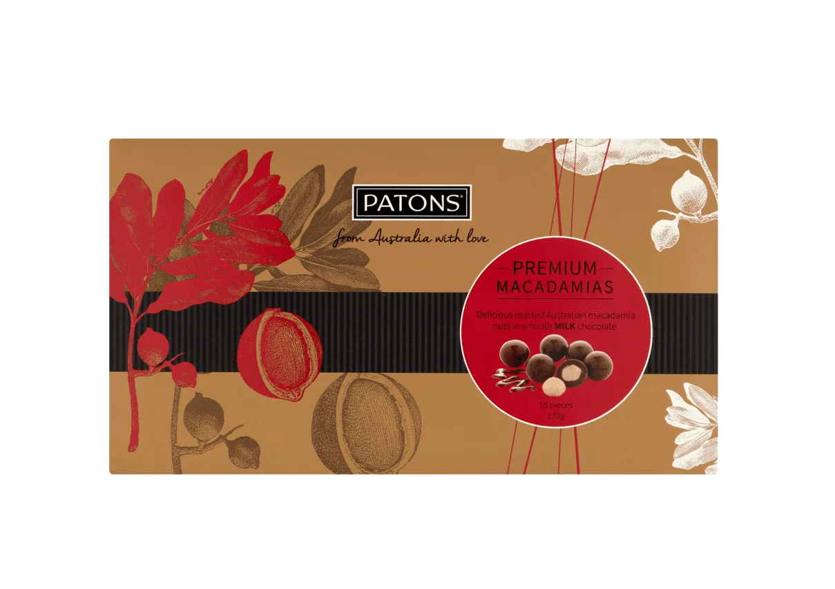 Premium Macadamias Milk Chocolate gift box Premium Macadamias Milk Chocolate gift box