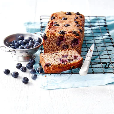 Gluten and Dairy free Banana Blueberry Bread