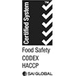 Food Safety Codex HACCP Icon
