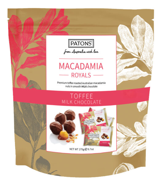 Royals - Milk Chocolate Macadamia bag