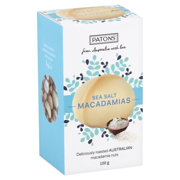 F&M - Macadamias Sea Salt 100 g