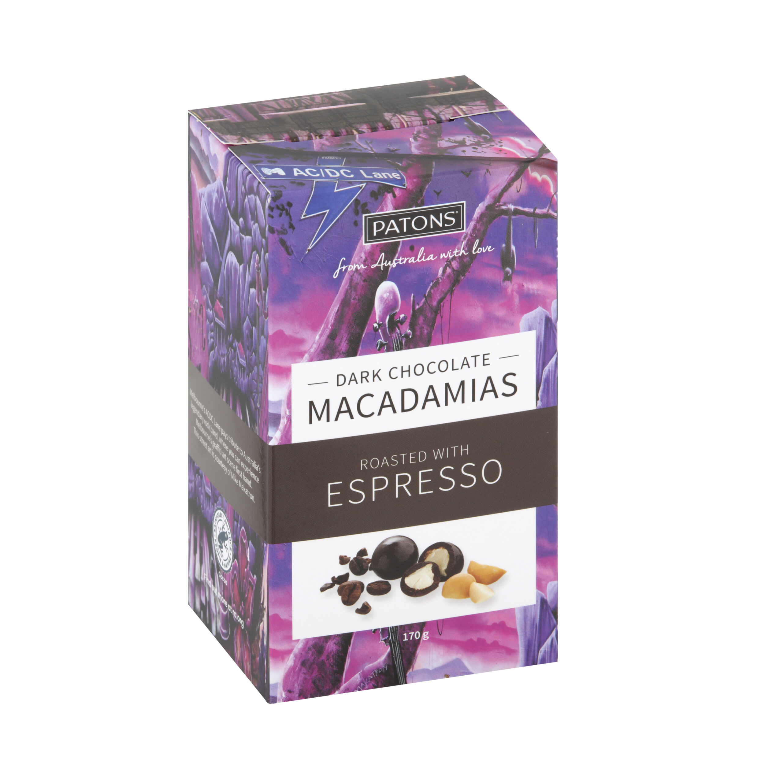 Artisan Dark Chocolate Espresso Macadamias