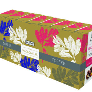 Royals - Milk Chocolate Toffee Macadamia box - tray of 8